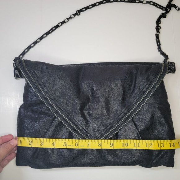 Mat and Nat   Envelope Black Clutch bag - Picture 3 of 16